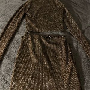 Fashion nova two piece dress